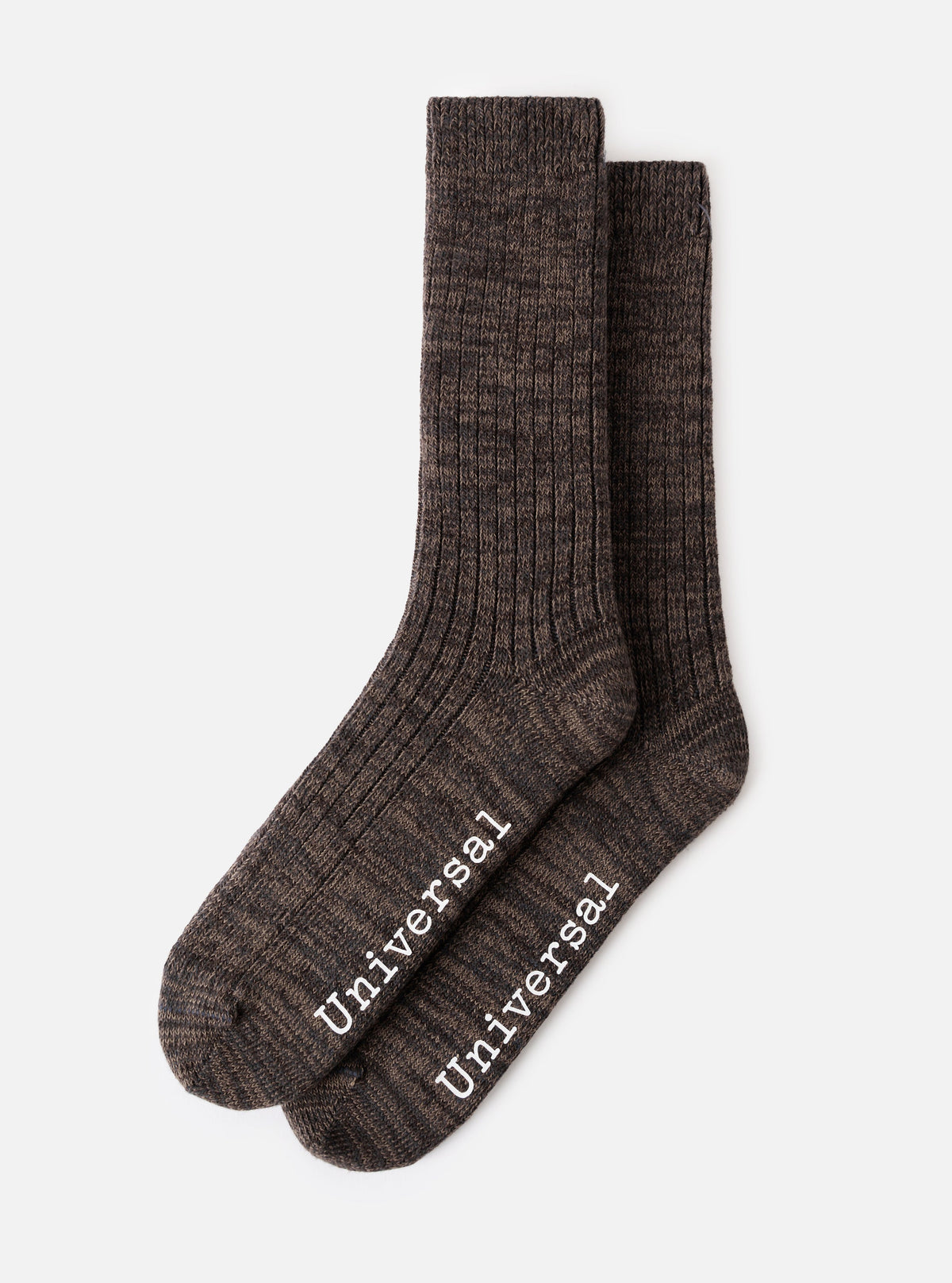 Universal Works Slub Sock - Charcoal