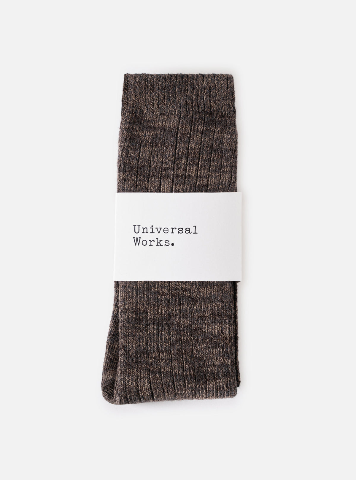 Universal Works Slub Sock - Charcoal