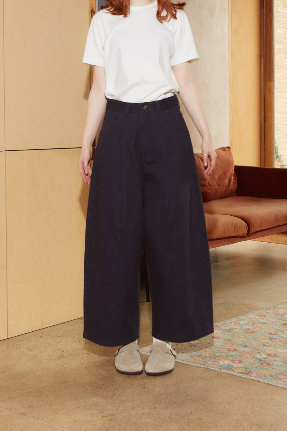 L.F.Markey Mason Trouser Navy