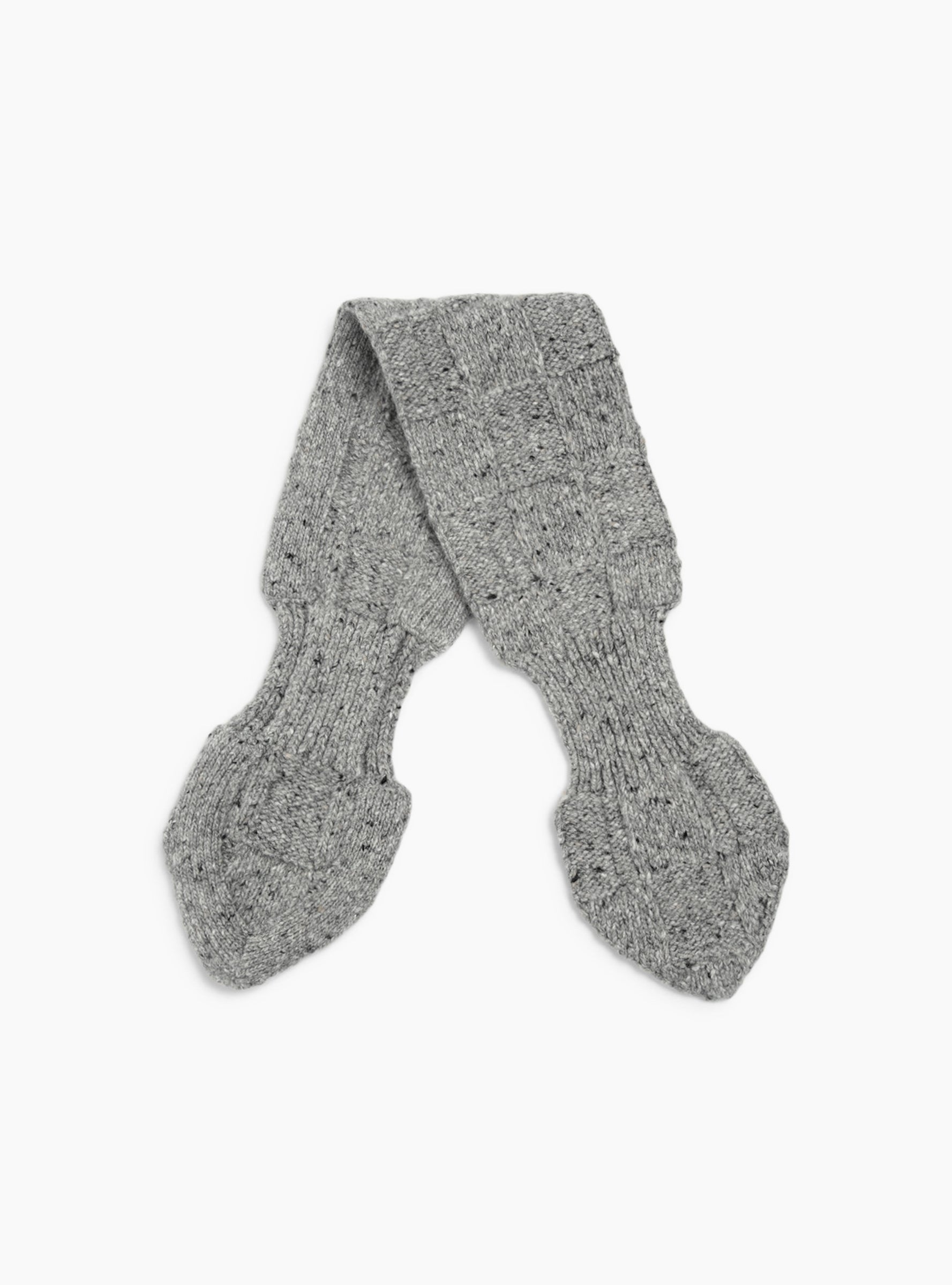 You Must Create Slot Scarf Grey pack shot front open