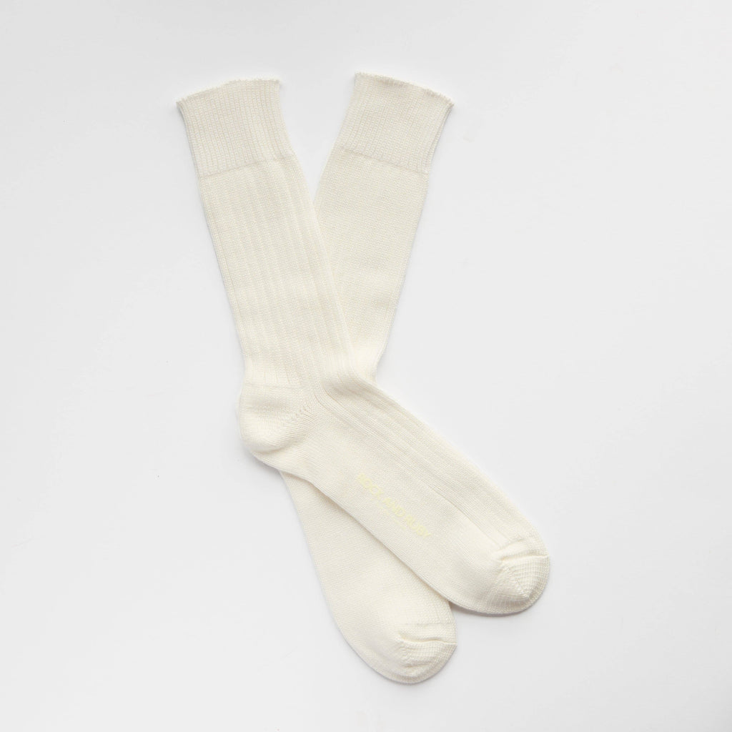 Rock and Ruby Natural Russell Cotton Socks