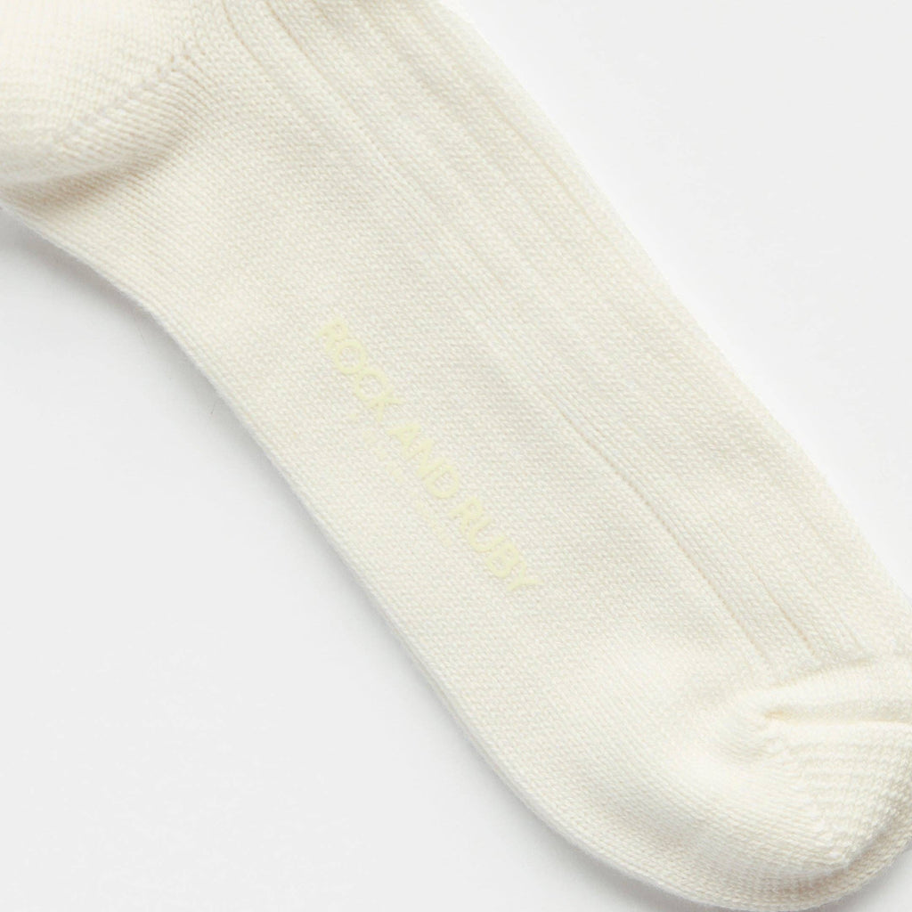 Rock and Ruby Natural Russell Cotton Socks