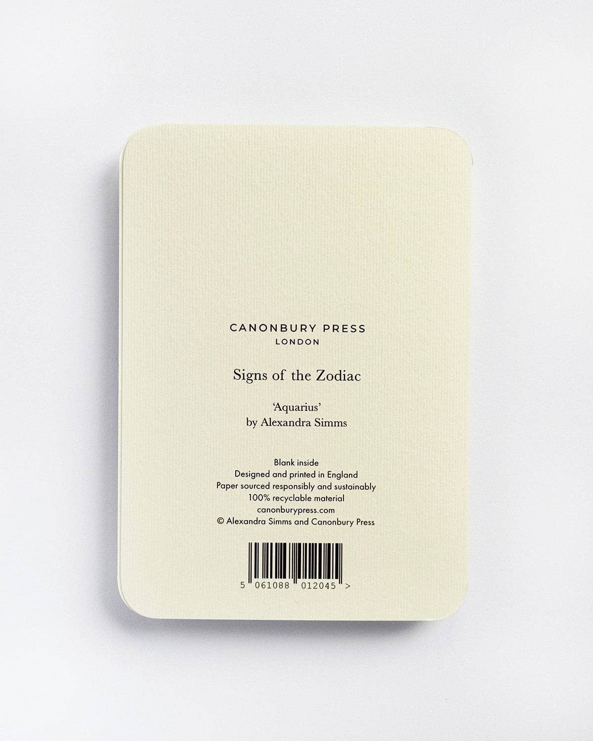 Canonbury Press Signs of the Zodiac Greeting Cards