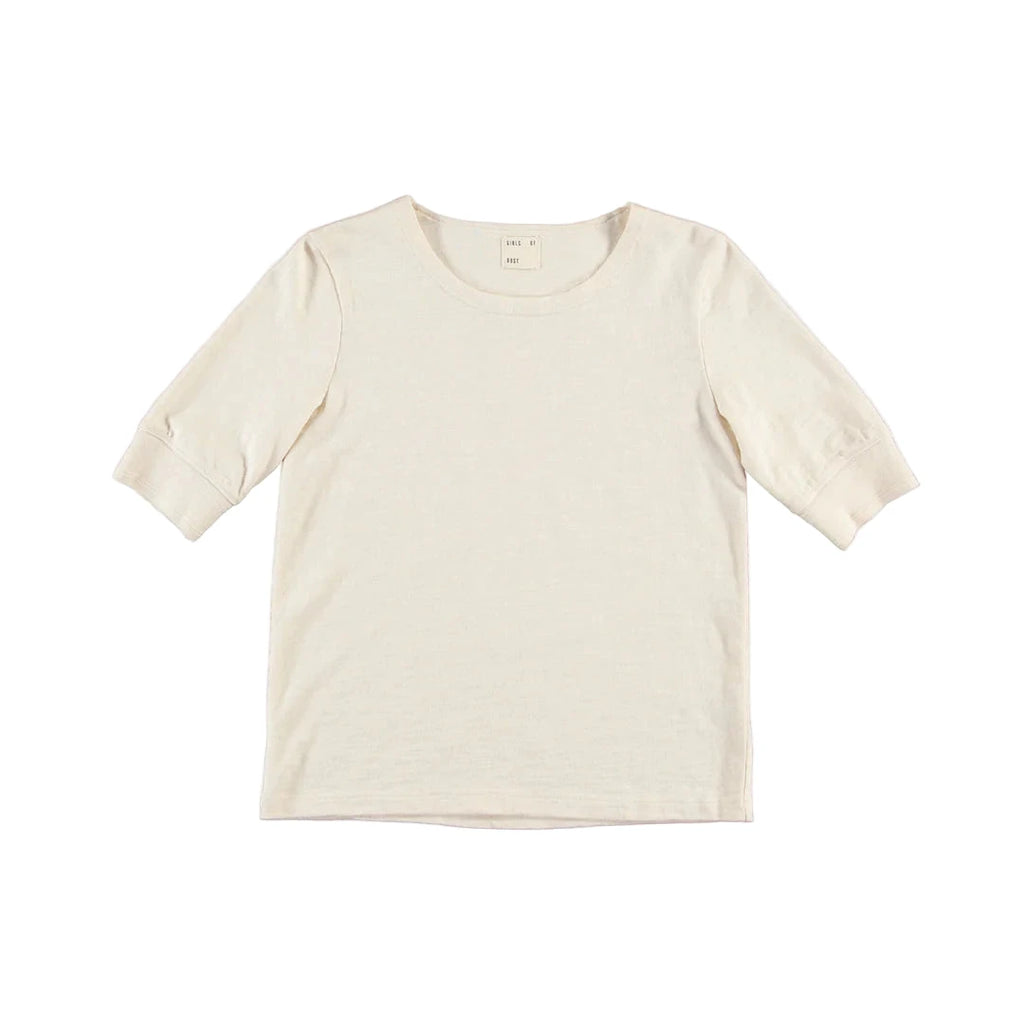 Girls Of Dust Off - White Short Sleeved T-Shirt against a white background 