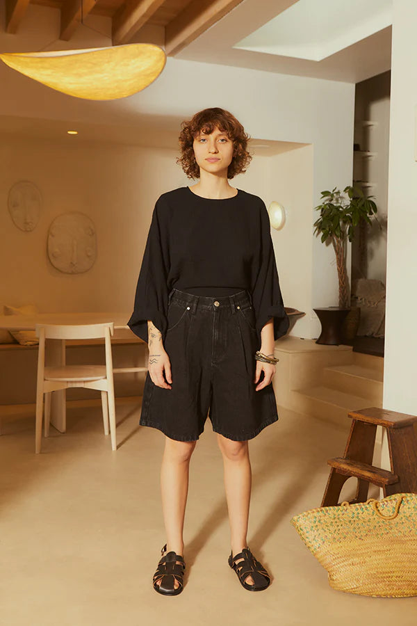 LF Markey Black Casper Top
