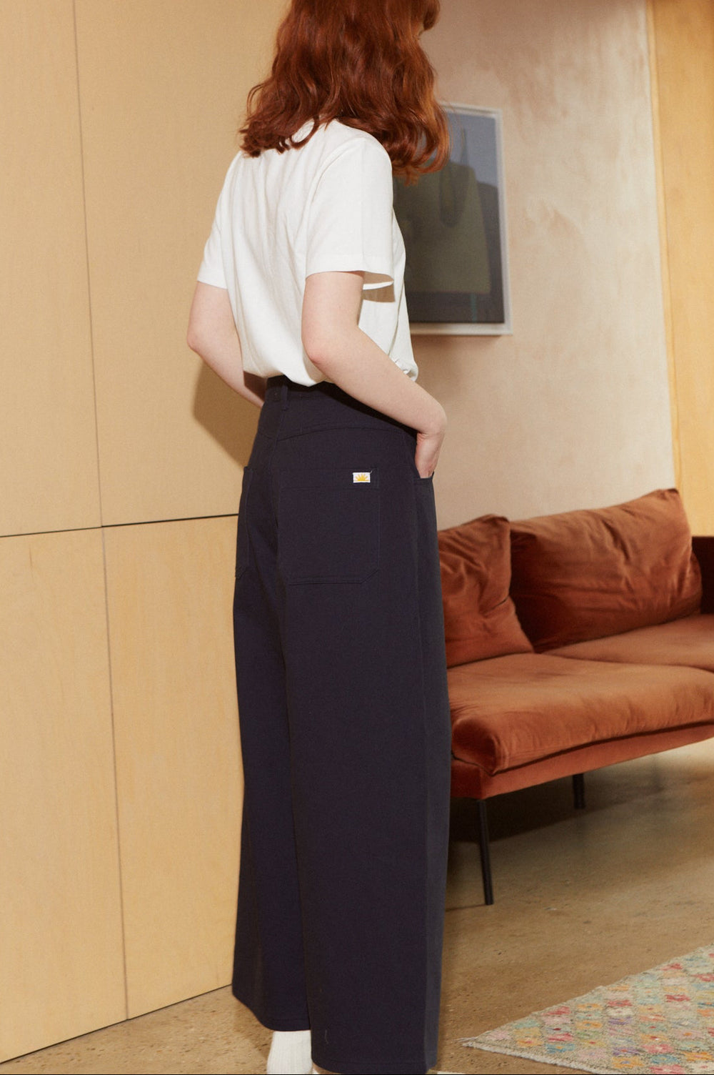 L.F.Markey Mason Trouser Navy
