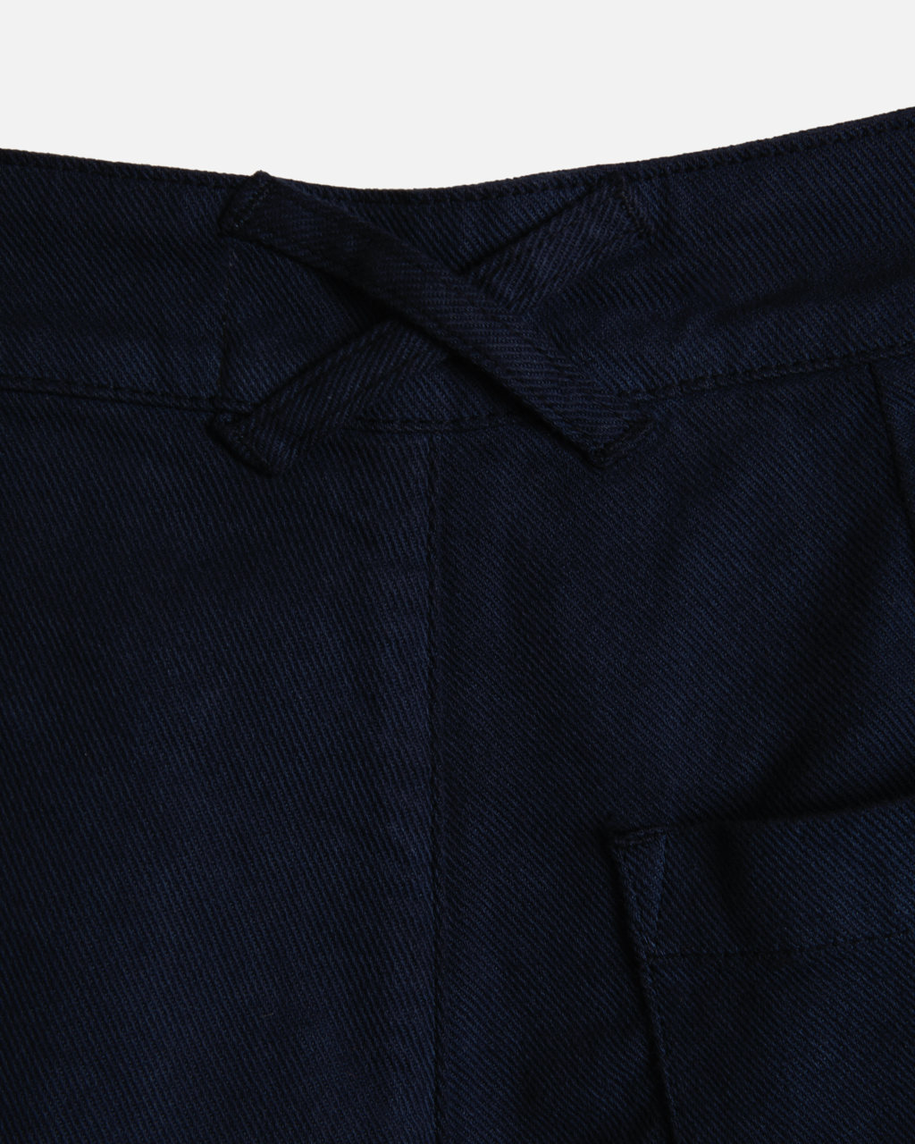 You Must Create Navy Organic Cotton Deadbeat Trousers