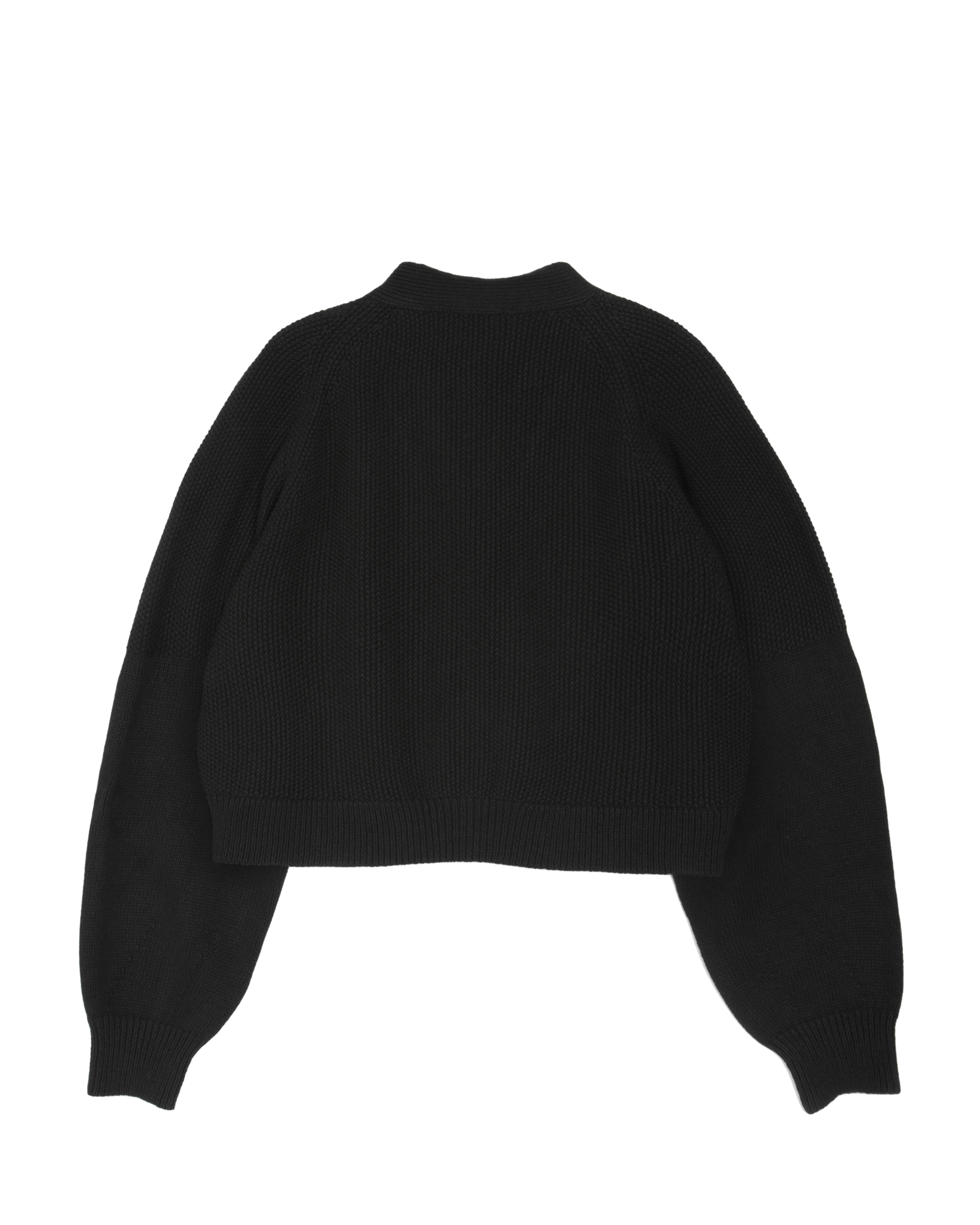 You Must Create Black Computer Cardigan