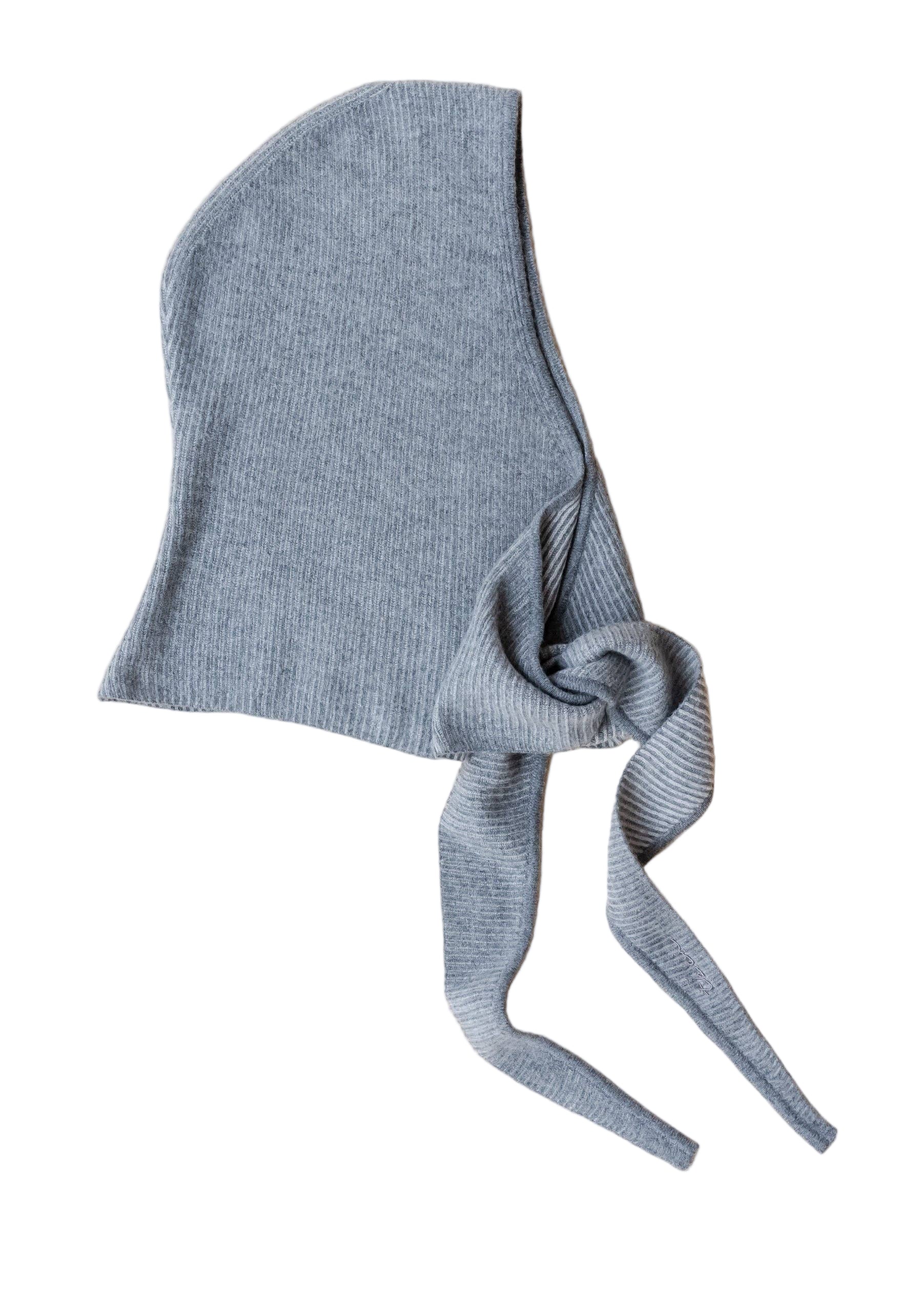 TBCO hooded Scarf on a white background 
