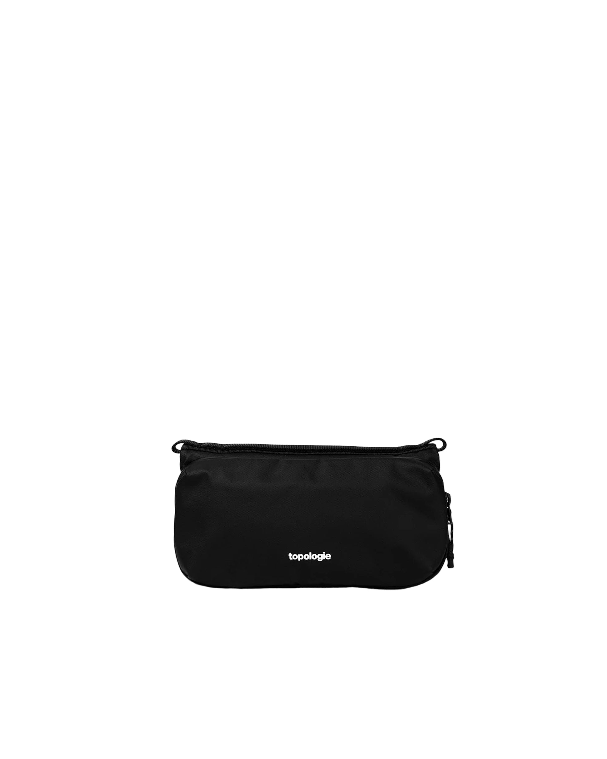 Topologie black bag on white background