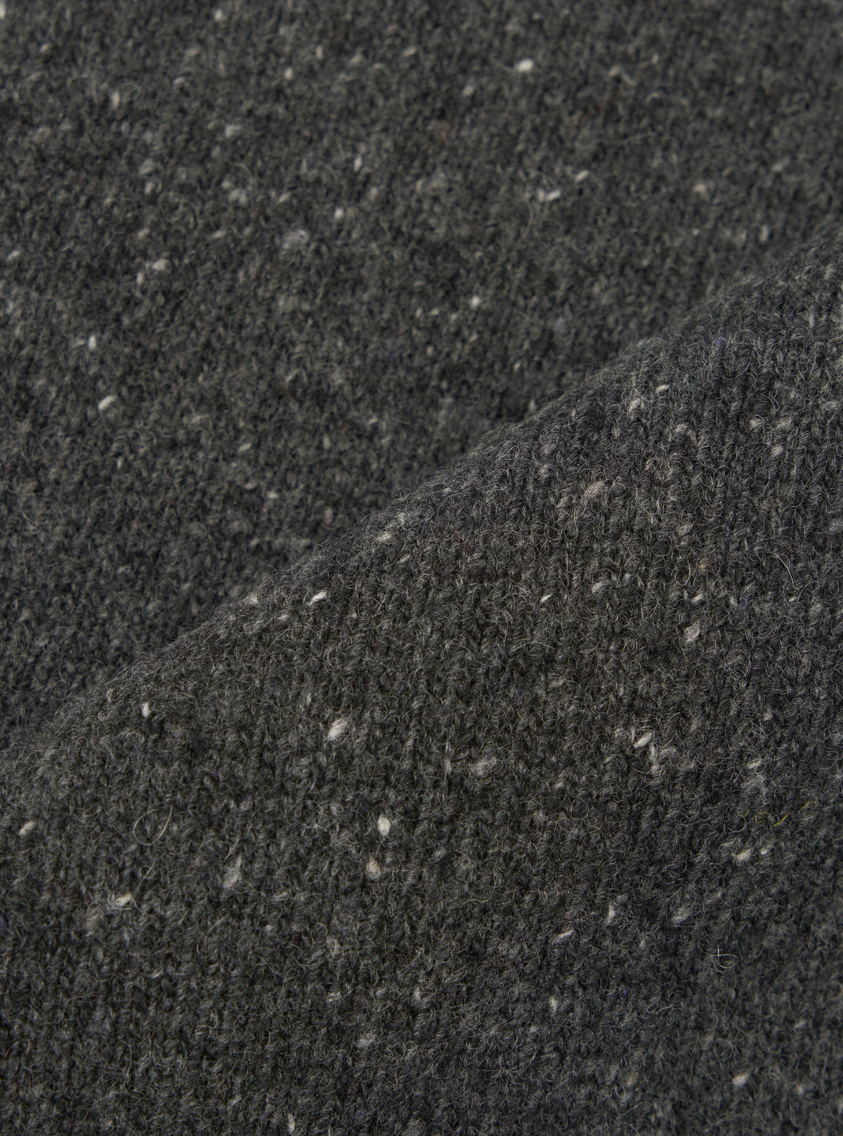Universal Works Sweater Vest – Wool Fleck Black