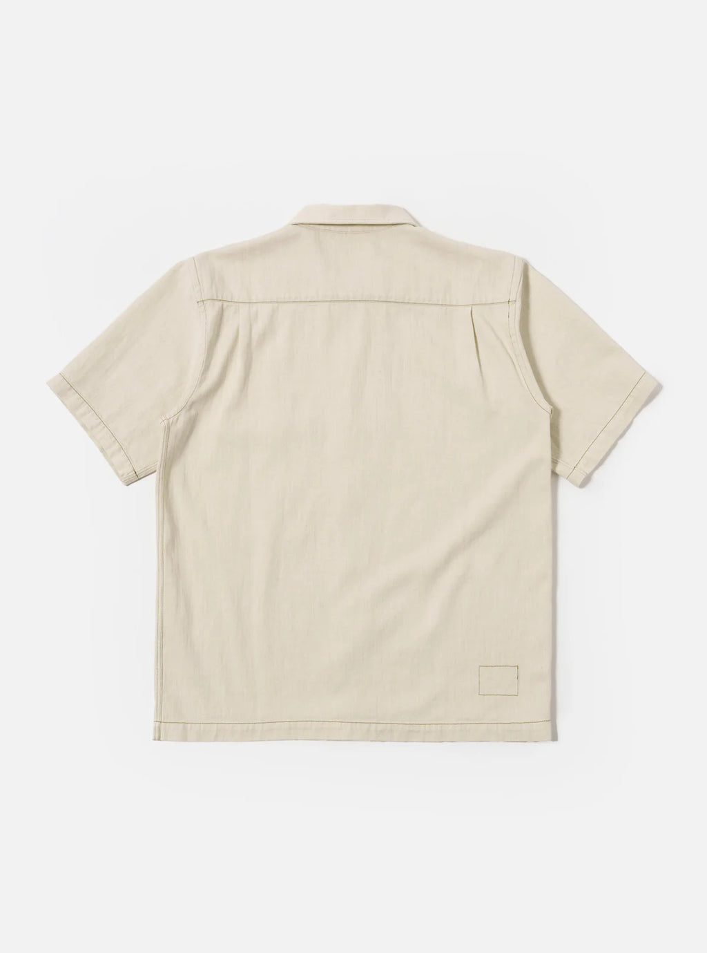 Beige shirt on a white background