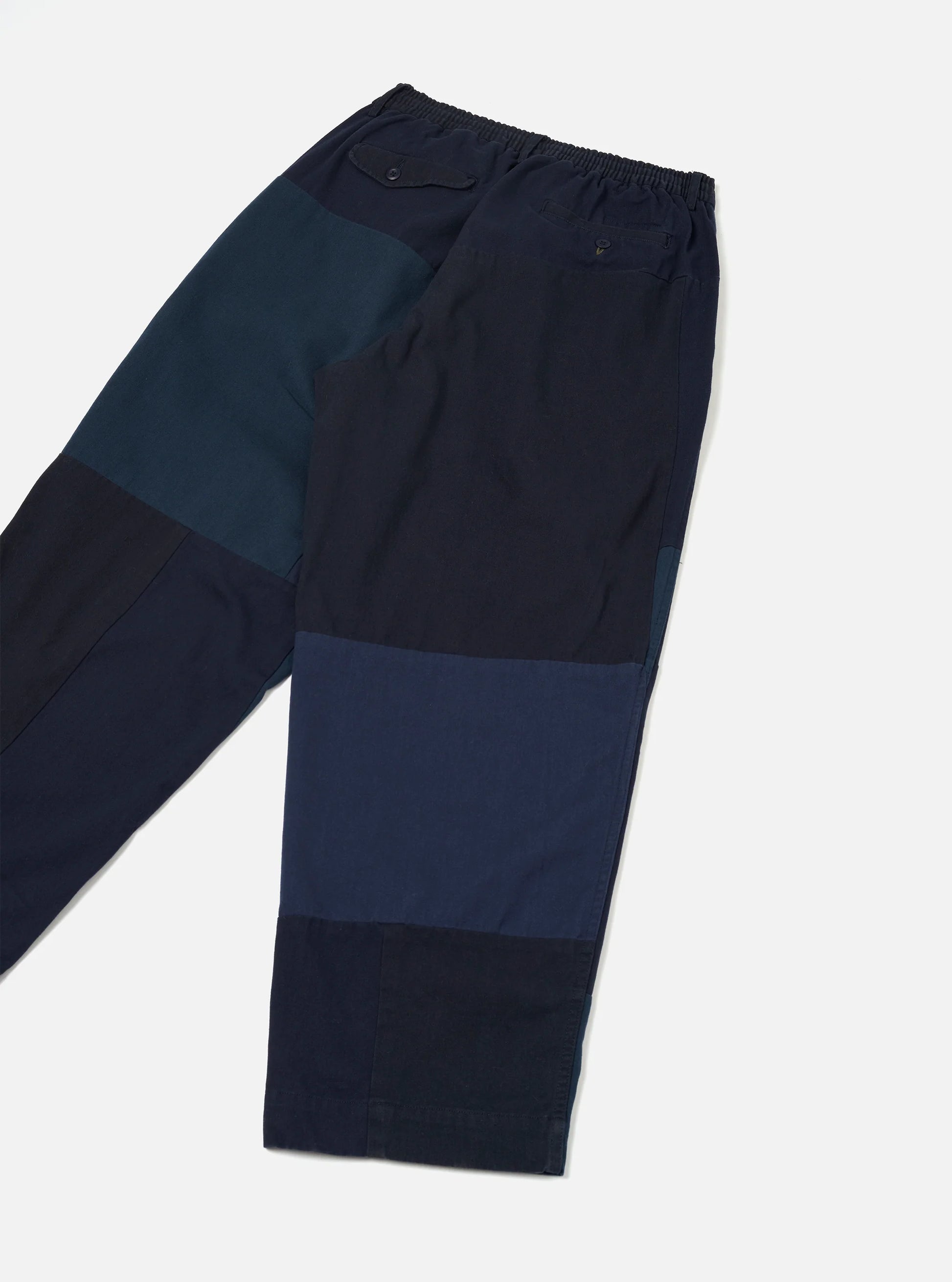 Universal Works Oxford Pant – Patchwork Twill Navy