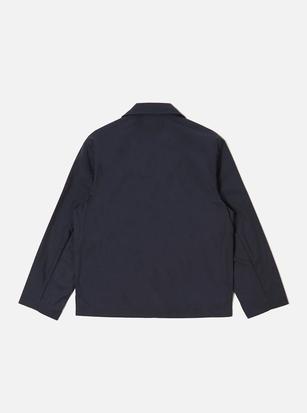 Dark blue jacket on a white background