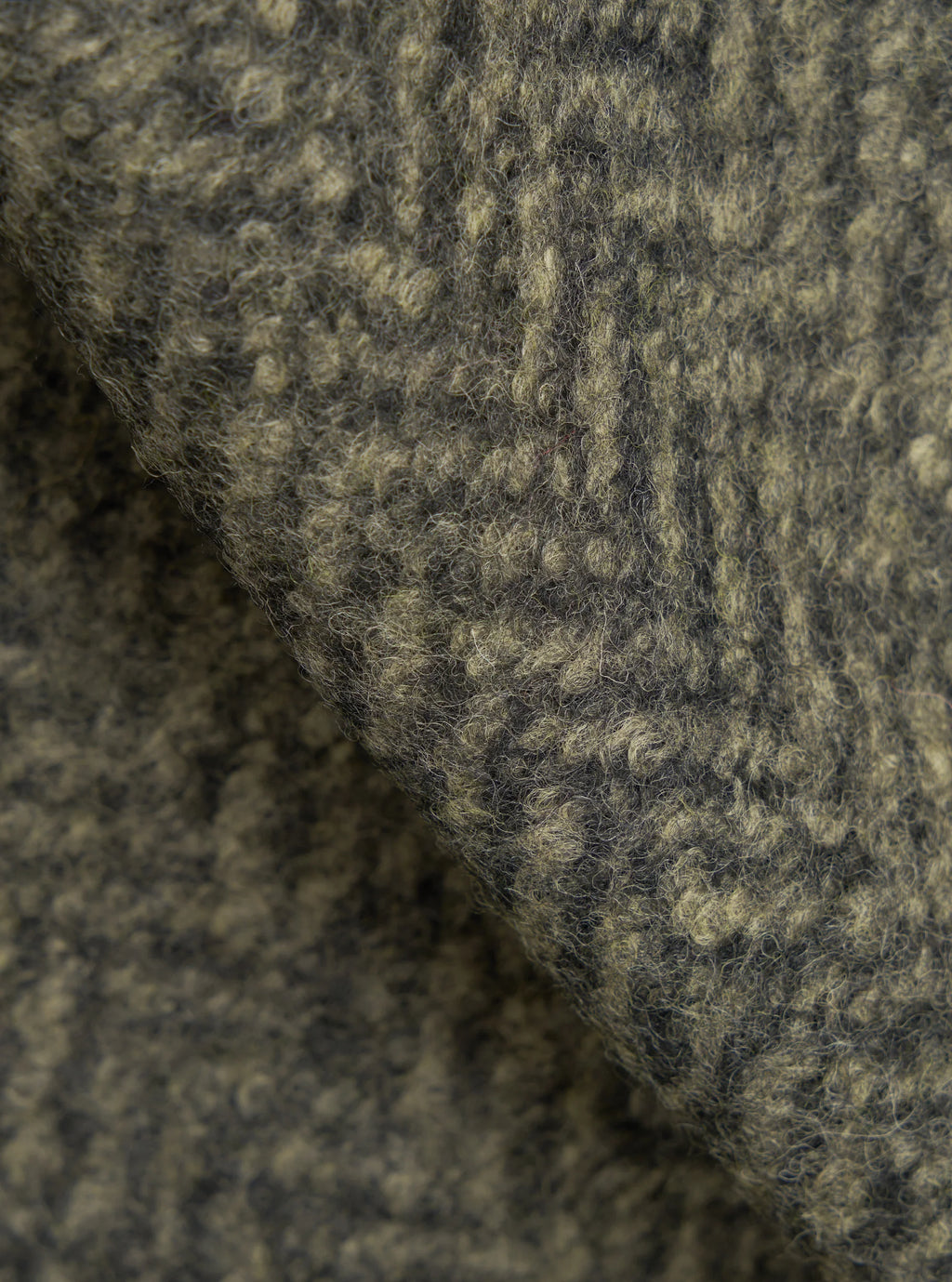 Universal Works Advance Cardigan – Raven Fleece Olive