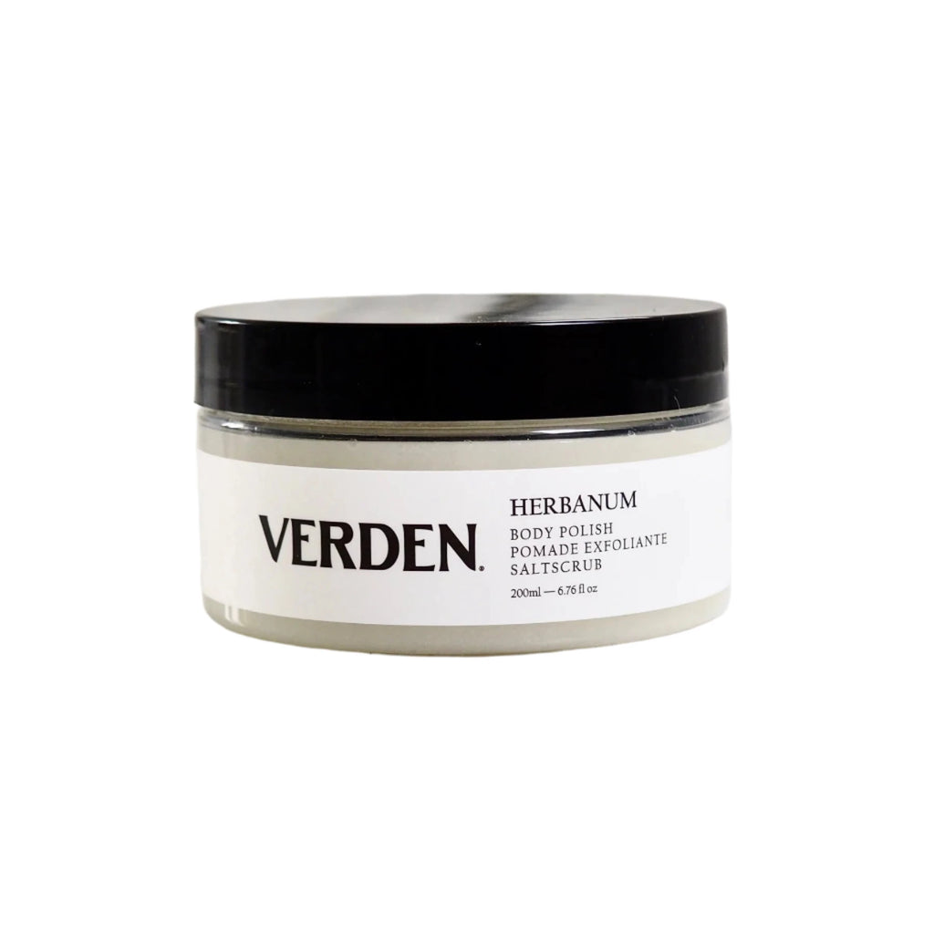 Tub or Verden Body polish on a white background