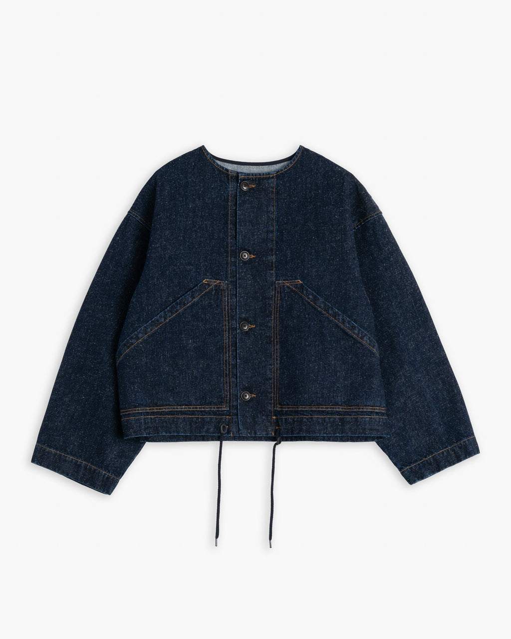 Girls of Dust Nuclear Jacket Neppy Denim Indigo