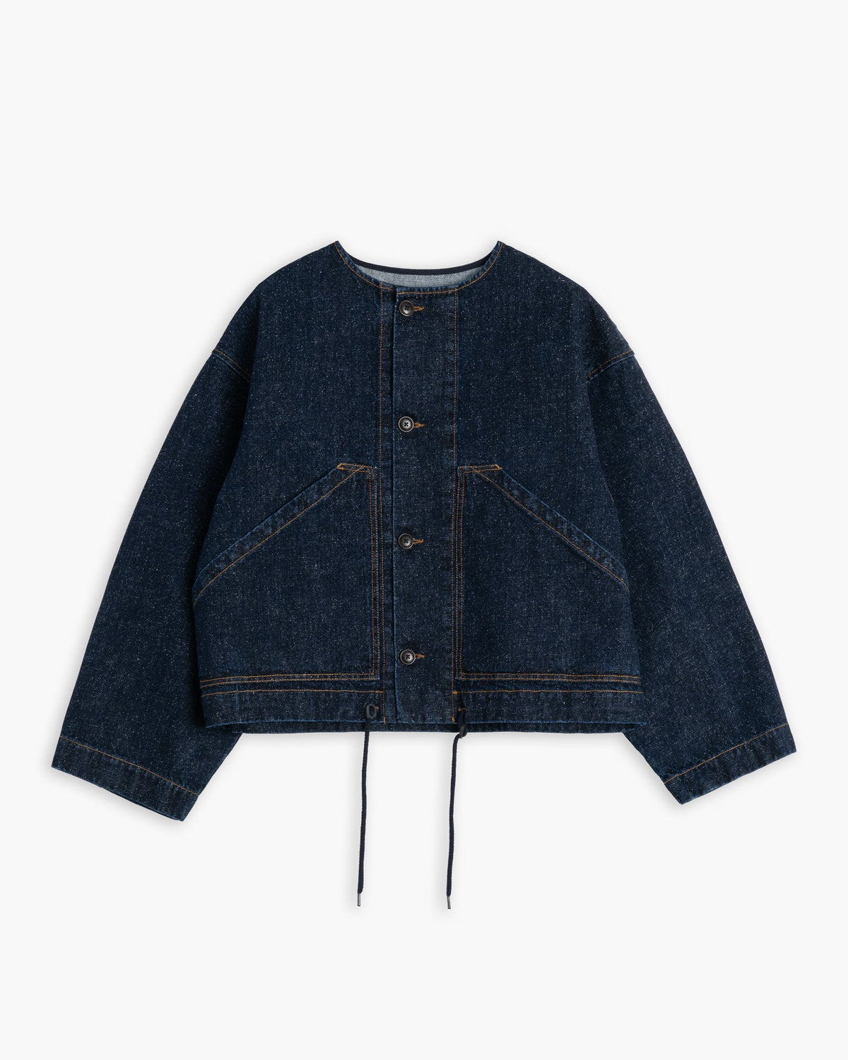 Girls of Dust Nuclear Jacket Neppy Denim Indigo