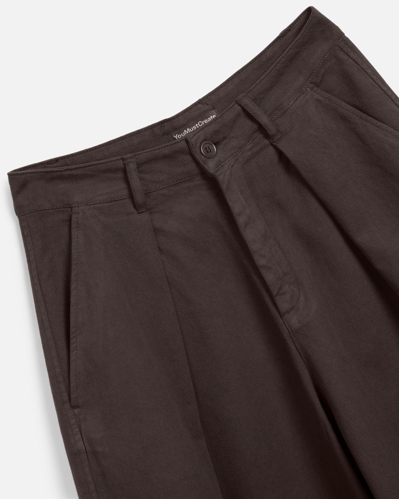 You Must Create Navy Organic Cotton Deadbeat Trousers
