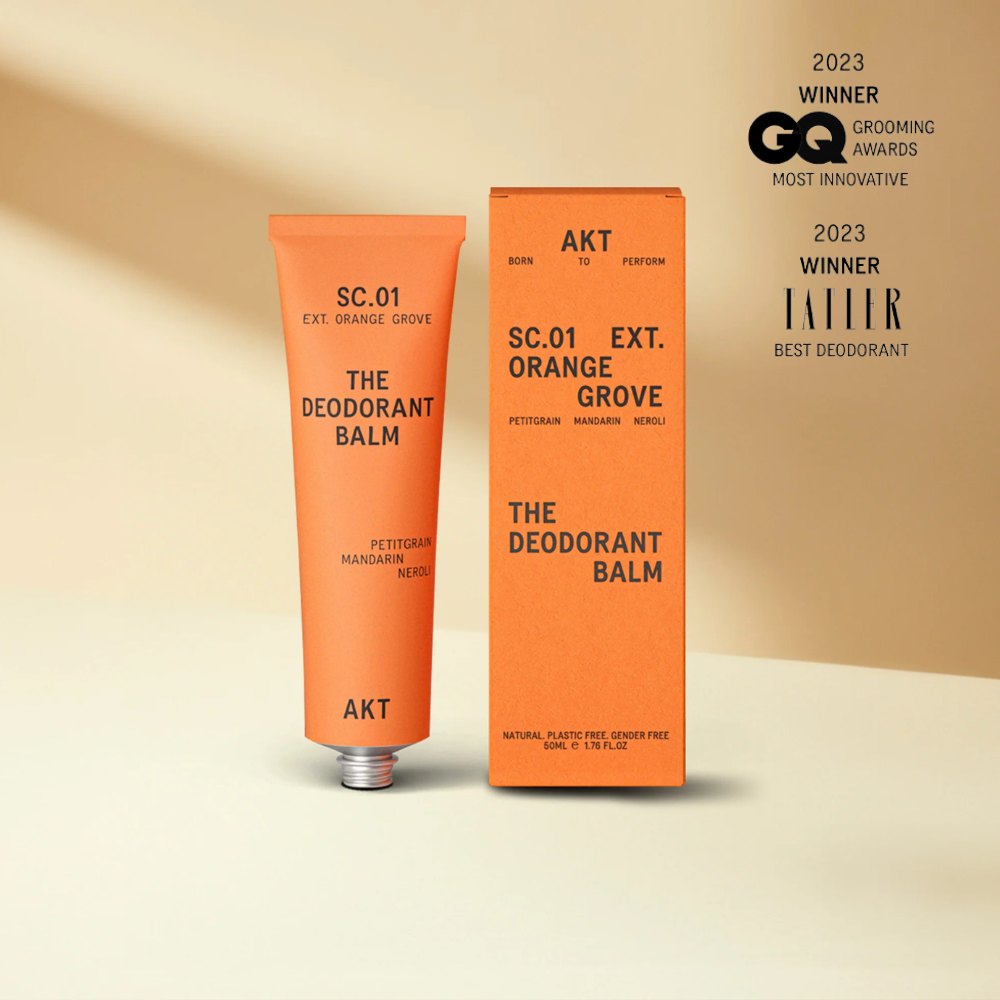AKT Deodorant Balm SC.01 Orange Grove - Aluminum-Free, Vegan