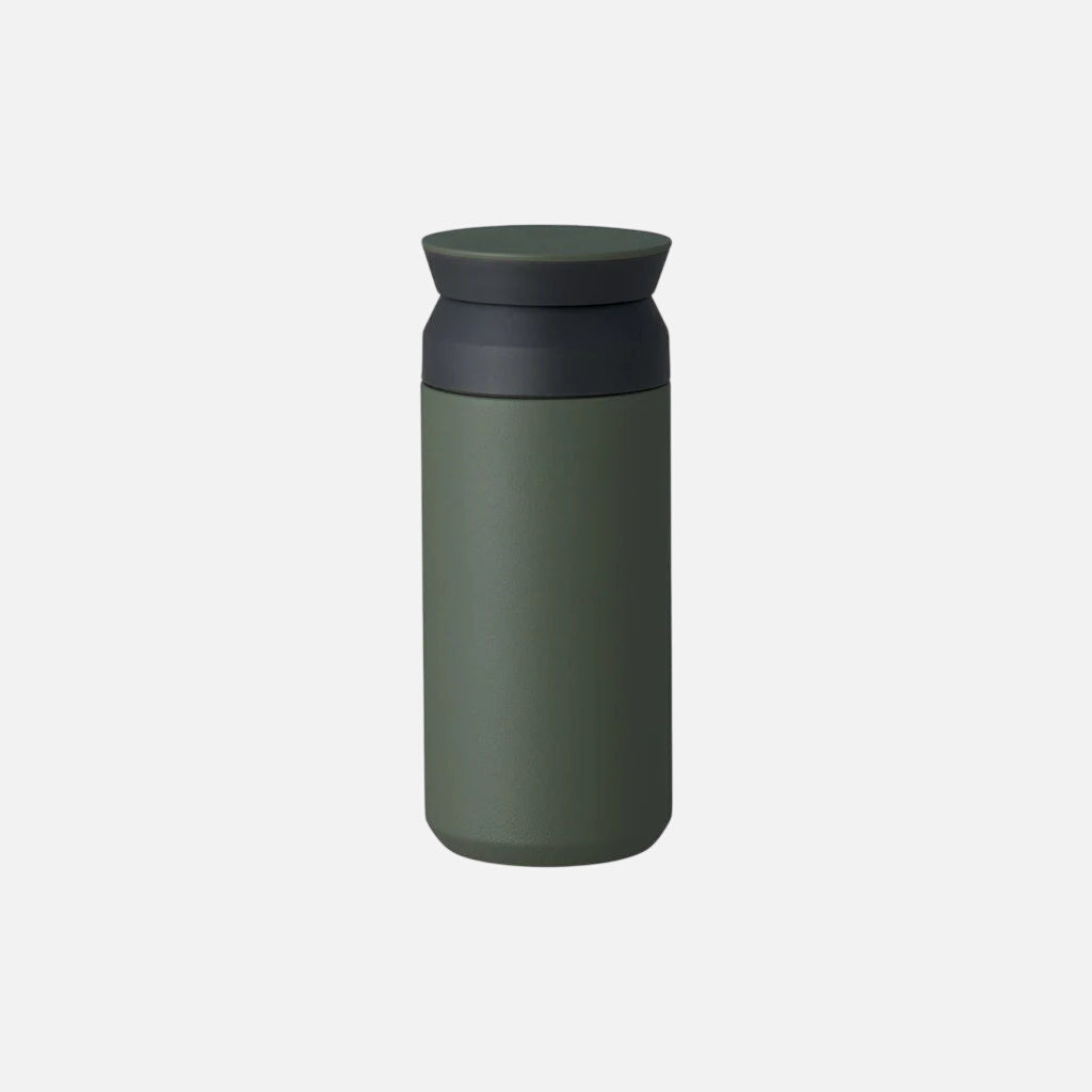 green bottle on white background 