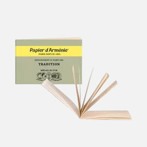 Papier d'Arménie Tradition Fragrance Booklet