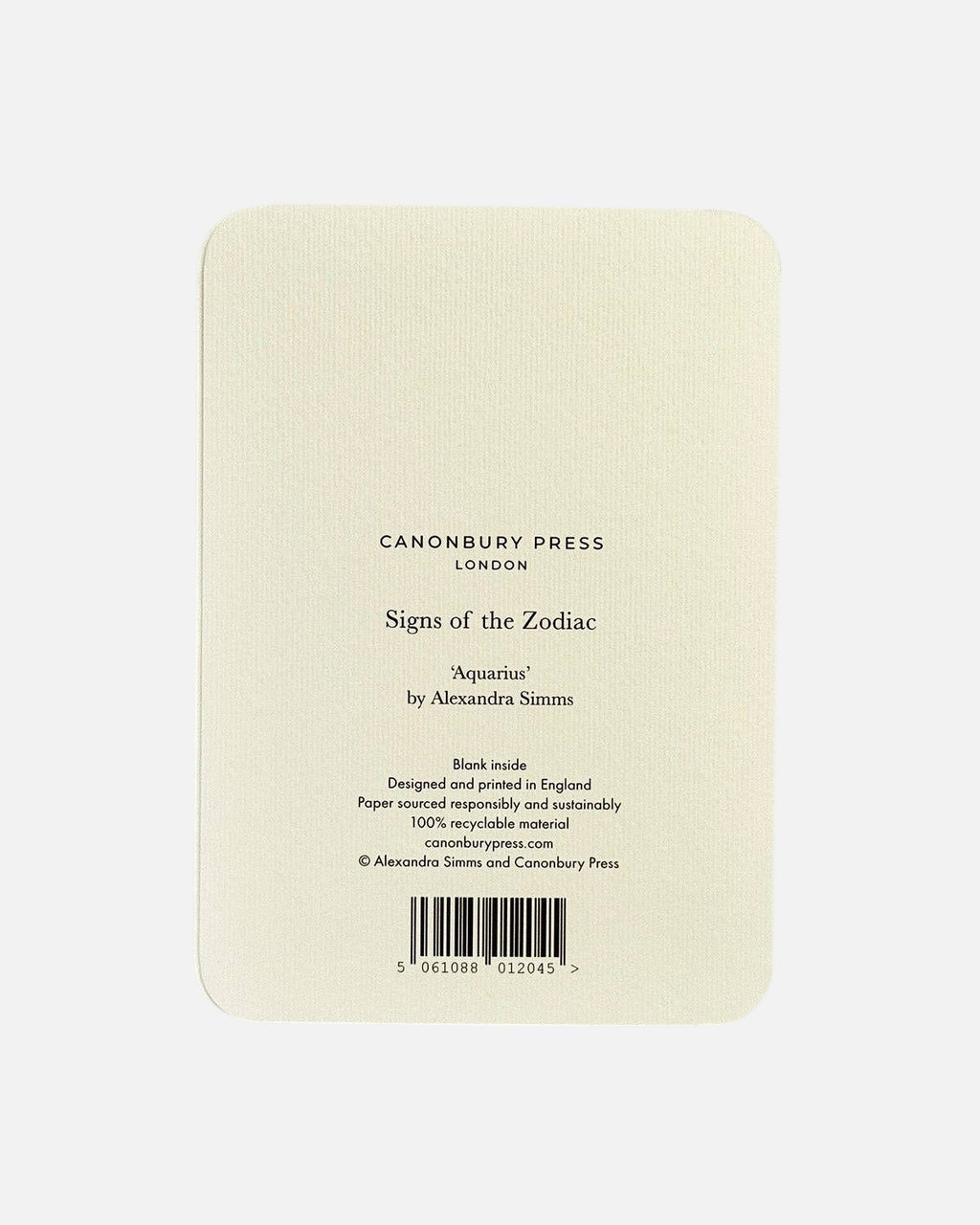 Canonbury Press Signs of the Zodiac Greeting Cards