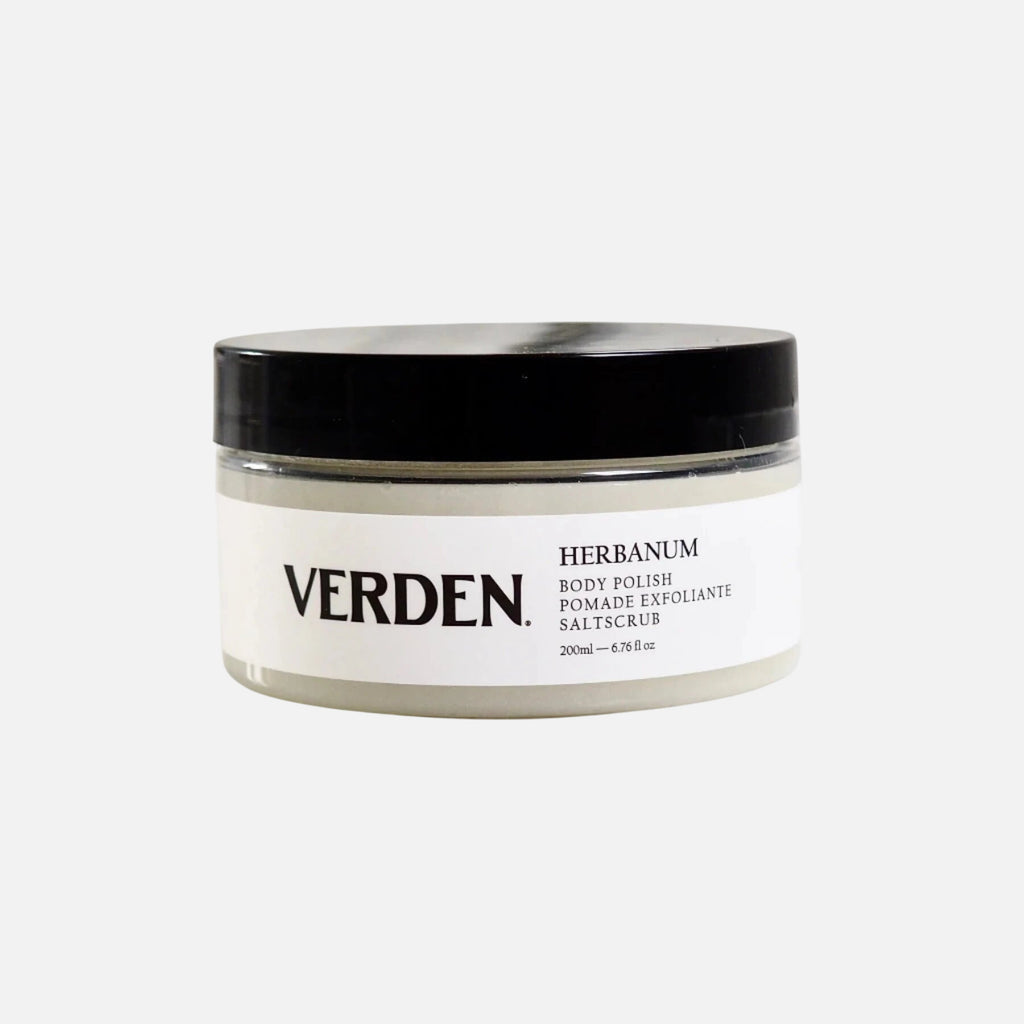 Tub or Verden Body polish on a white background